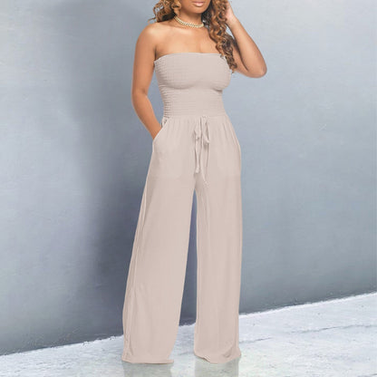 Fashionable Cold Shoulder Jumpsuit