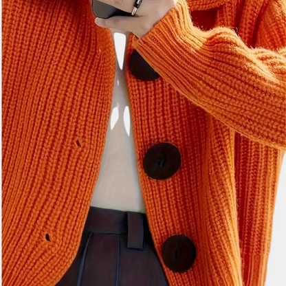 Trendy Orange Women's Jacket - Romy-XS-Nora Luxe