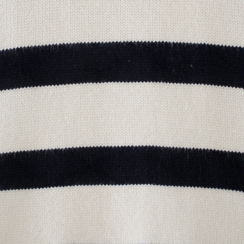 Trendy Oversized Striped Women's Sweater - Sophie-XS-Nora Luxe