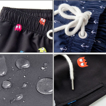 Trendy & quick-drying men's swim shorts with pockets – Matteo-Trees-S-Nora Luxe