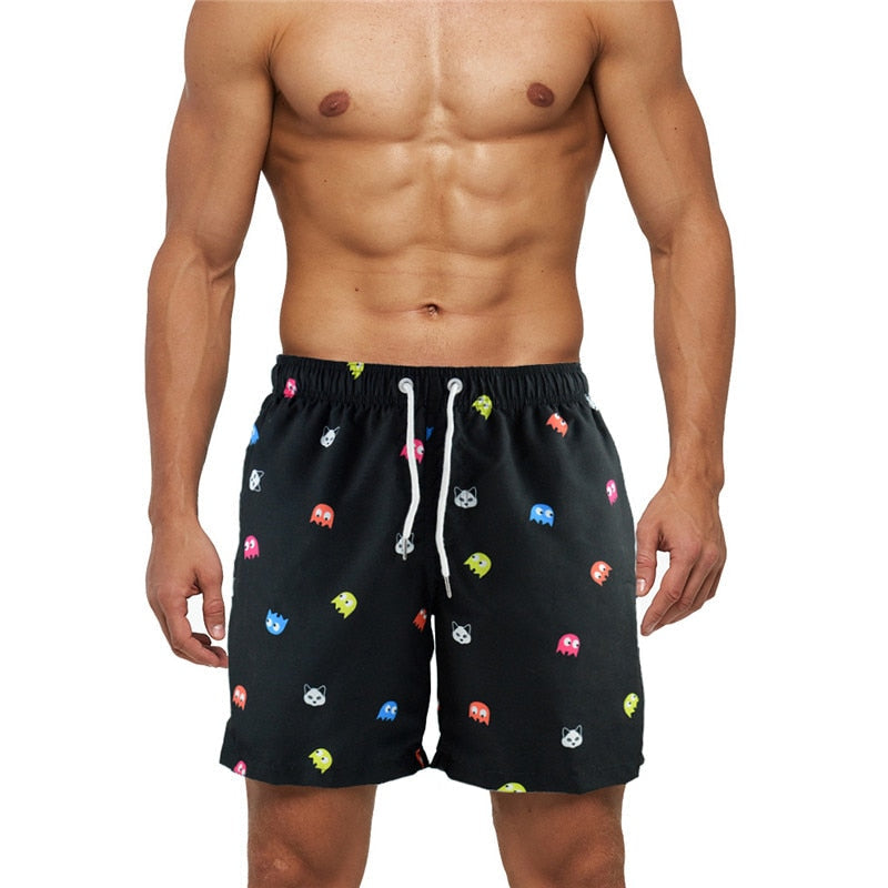 Comfortable Water Resistant Mens Swim Shorts - Pexav