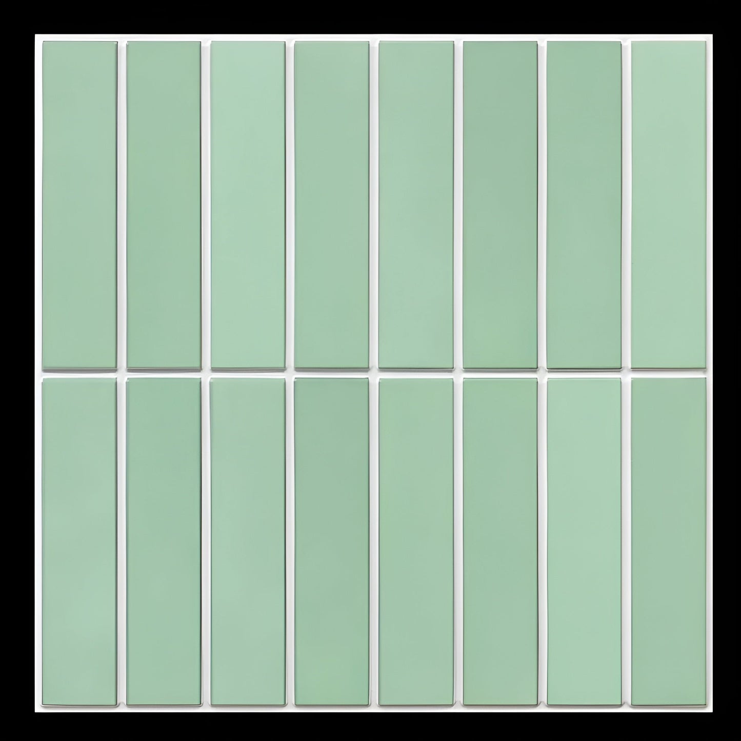 Trendy Self-Adhesive Wall Panels - PeelLux-Light green-Nora Luxe