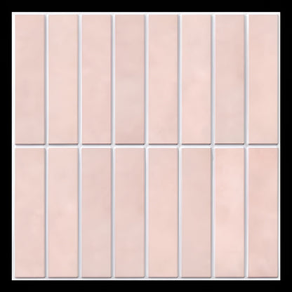 Trendy Self-Adhesive Wall Panels - PeelLux-Light pink-Nora Luxe