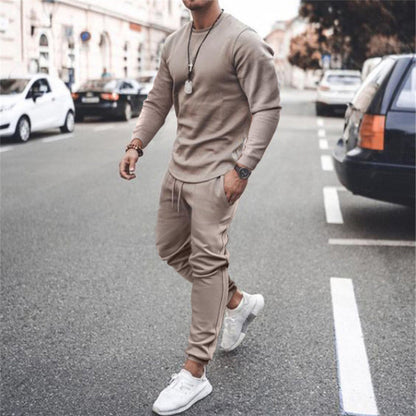 Trendy Tracksuit for Men - Mason-Khaki-S-Nora Luxe