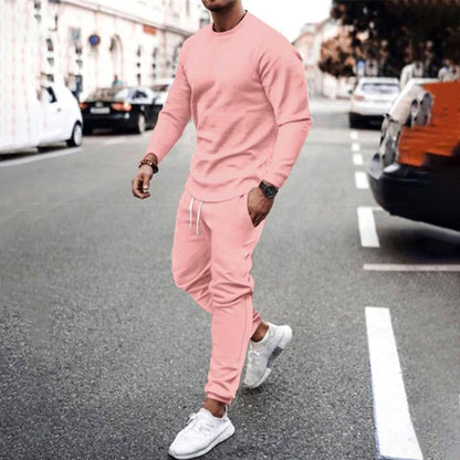 Trendy Tracksuit for Men - Mason-Pink-S-Nora Luxe