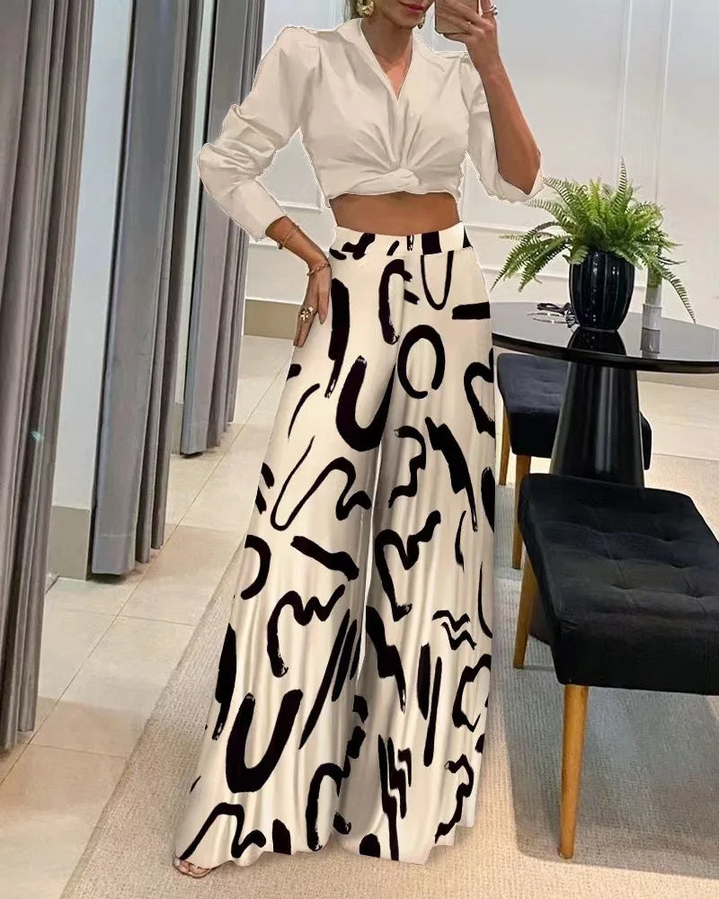 Fashionable Printed Pants for Women - Pexav