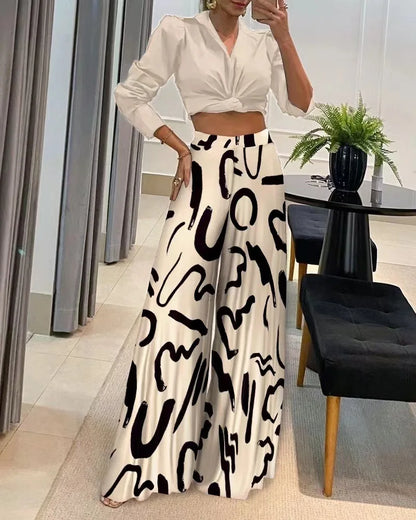 Fashionable Printed Pants for Women - Pexav