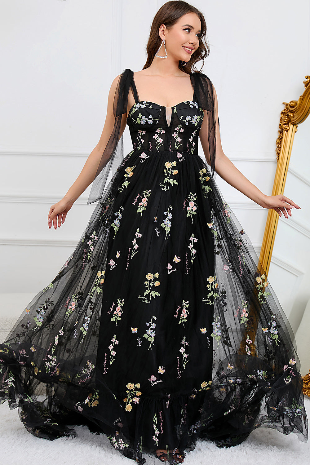 Elegant Chiffon Party A-Line Dress - Pexav