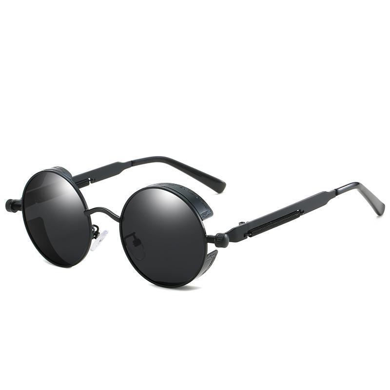 Trendy vintage sunglasses for ladies & gentlemen – Savino-Black-Nora Luxe