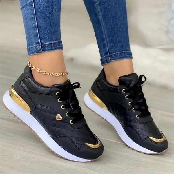 Trendy Women's Sneakers – Isla-Black-4.5-Nora Luxe
