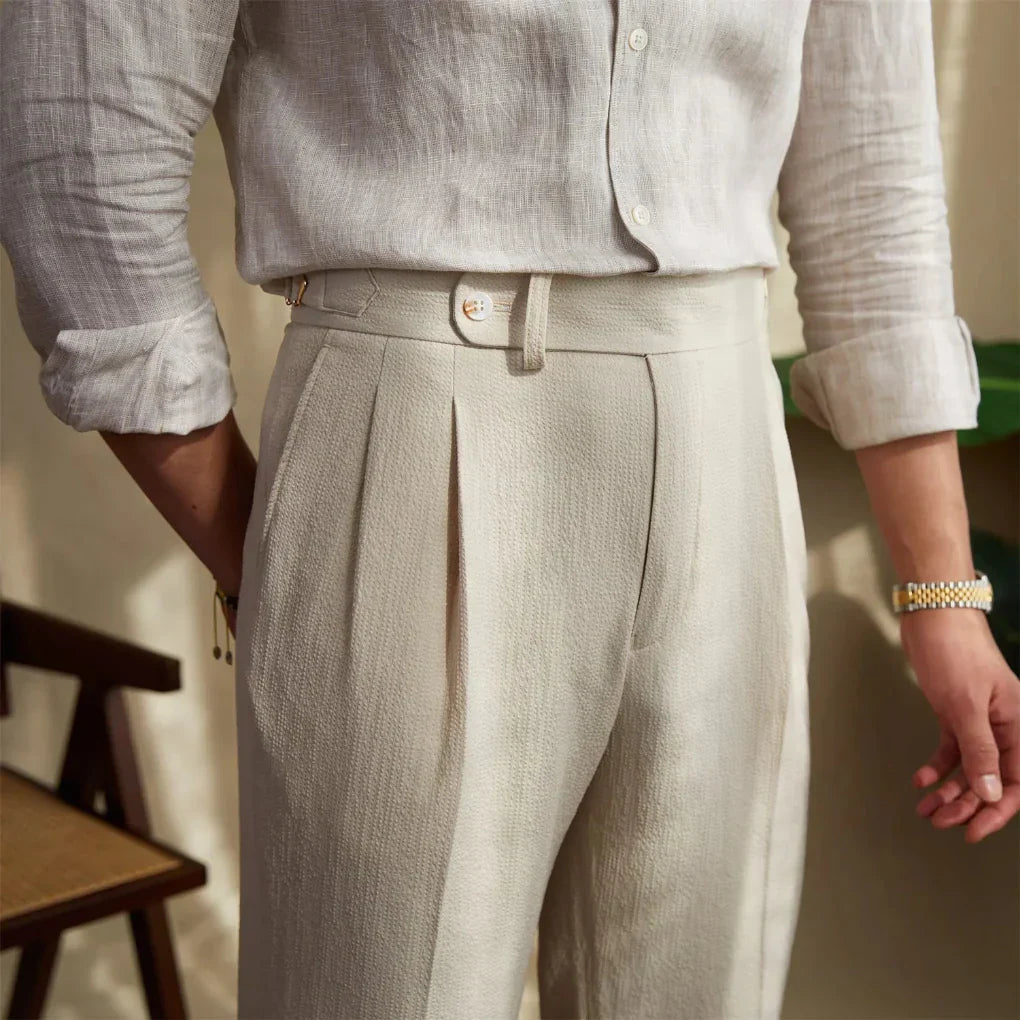 Classic Formal Mens Dress Pants - Comfortable Fit