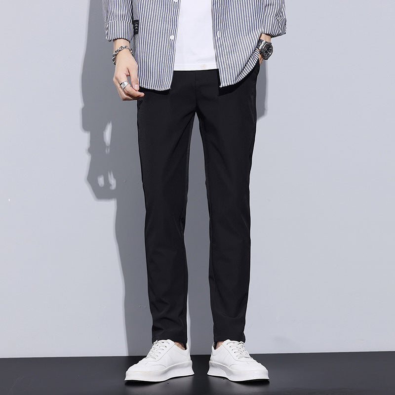 Men's Slim Fit Everyday Trousers - Olytrend