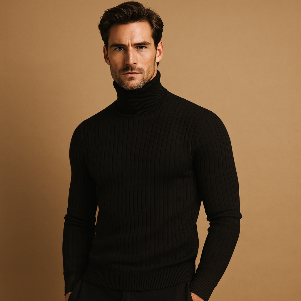 Warm Crew Neck Knitted Sweater for Men - Nocini
