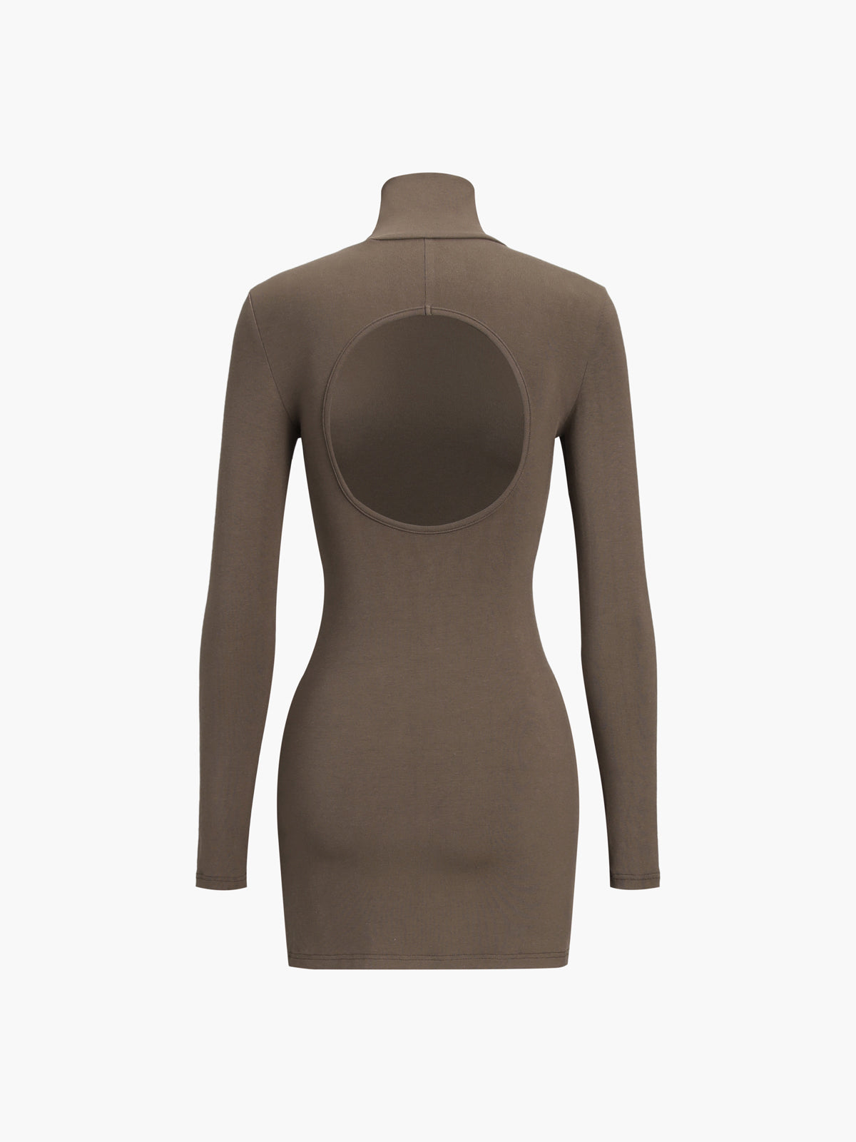 Casual Cold Shoulder Short Sleeve Mini Dress