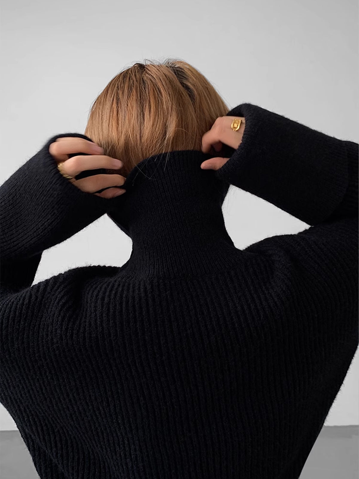 Cozy Crew Neck Winter Sweater