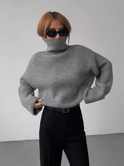 Cozy Crew Neck Winter Sweater