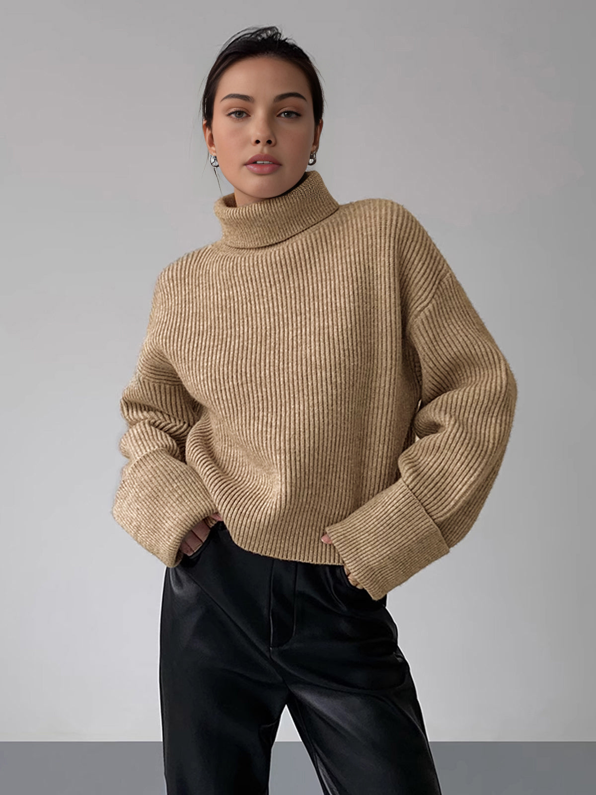 Cozy Crew Neck Winter Sweater