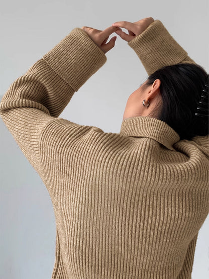 Cozy Crew Neck Winter Sweater