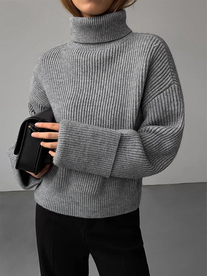 Cozy Crew Neck Winter Sweater - Pexav