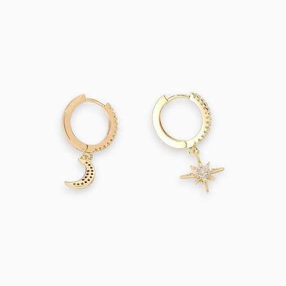Sparkly Music Note Earrings - Pexav