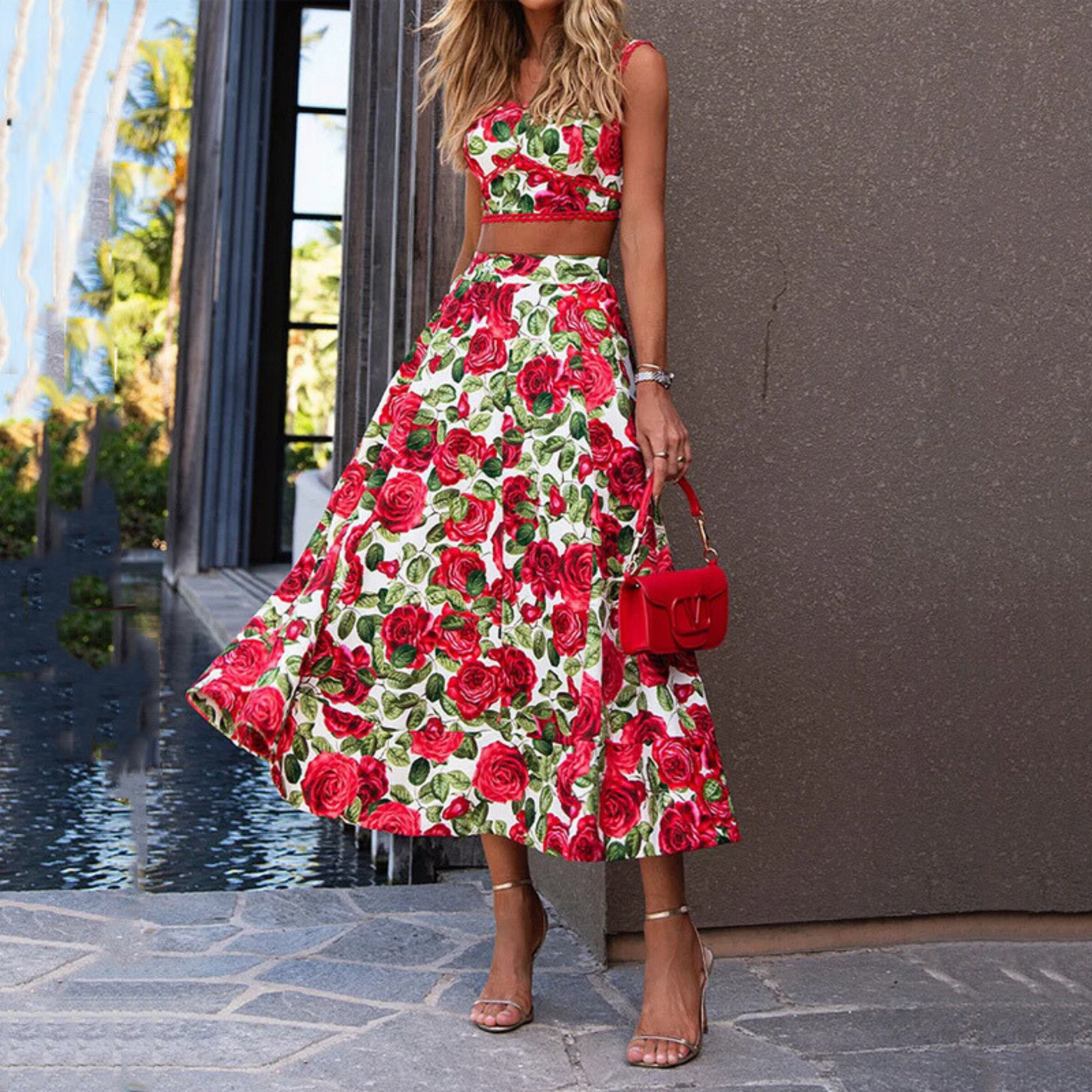 Comfortable 2-Piece Summer Outfit for Women - Pexav