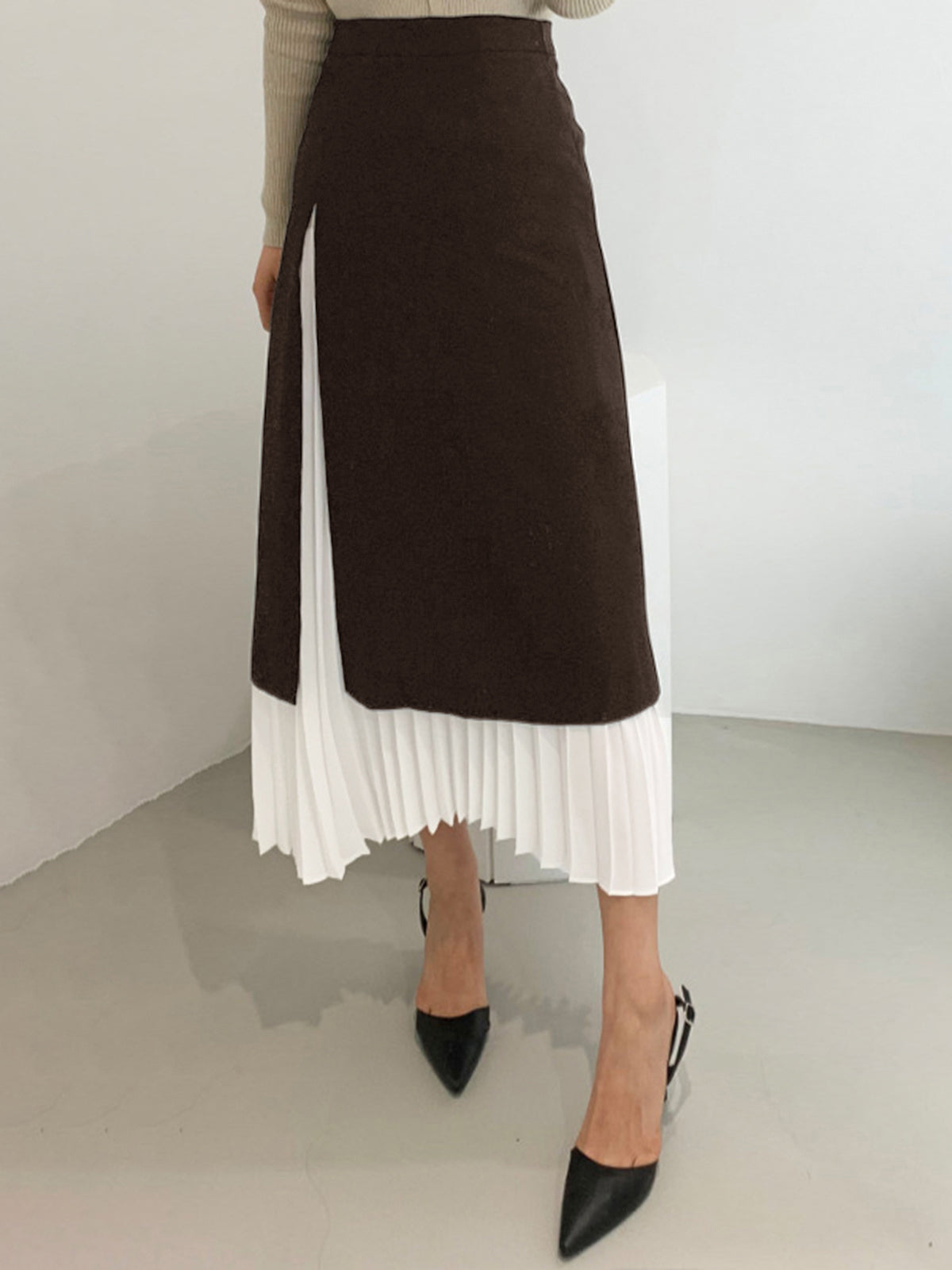 Floral Flowy Maxi Skirt