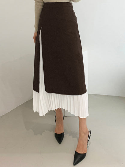 Floral Flowy Maxi Skirt
