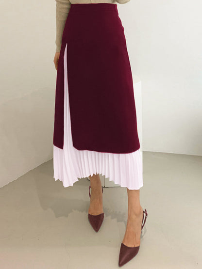 Floral Flowy Maxi Skirt