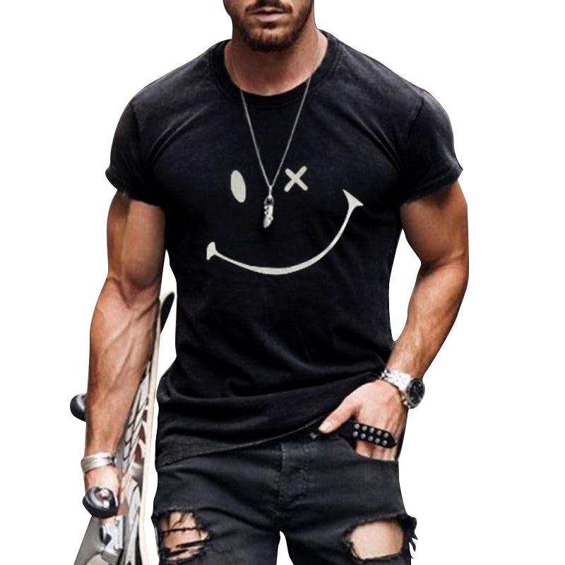 Trendy Men's Casual Graphic Tee - Olytrend