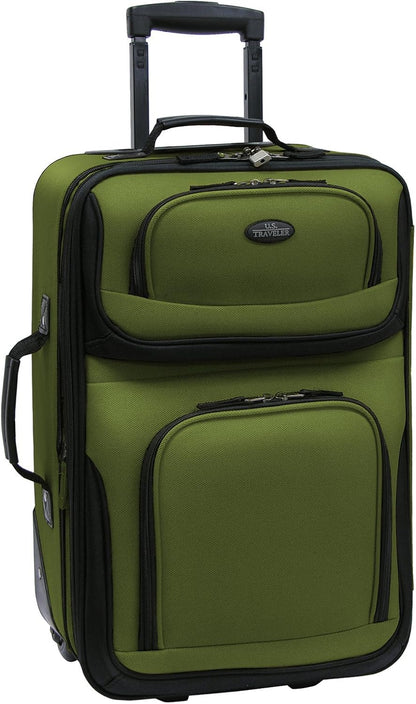 Lightweight 2-Piece Expandable Carry-On Luggage Set