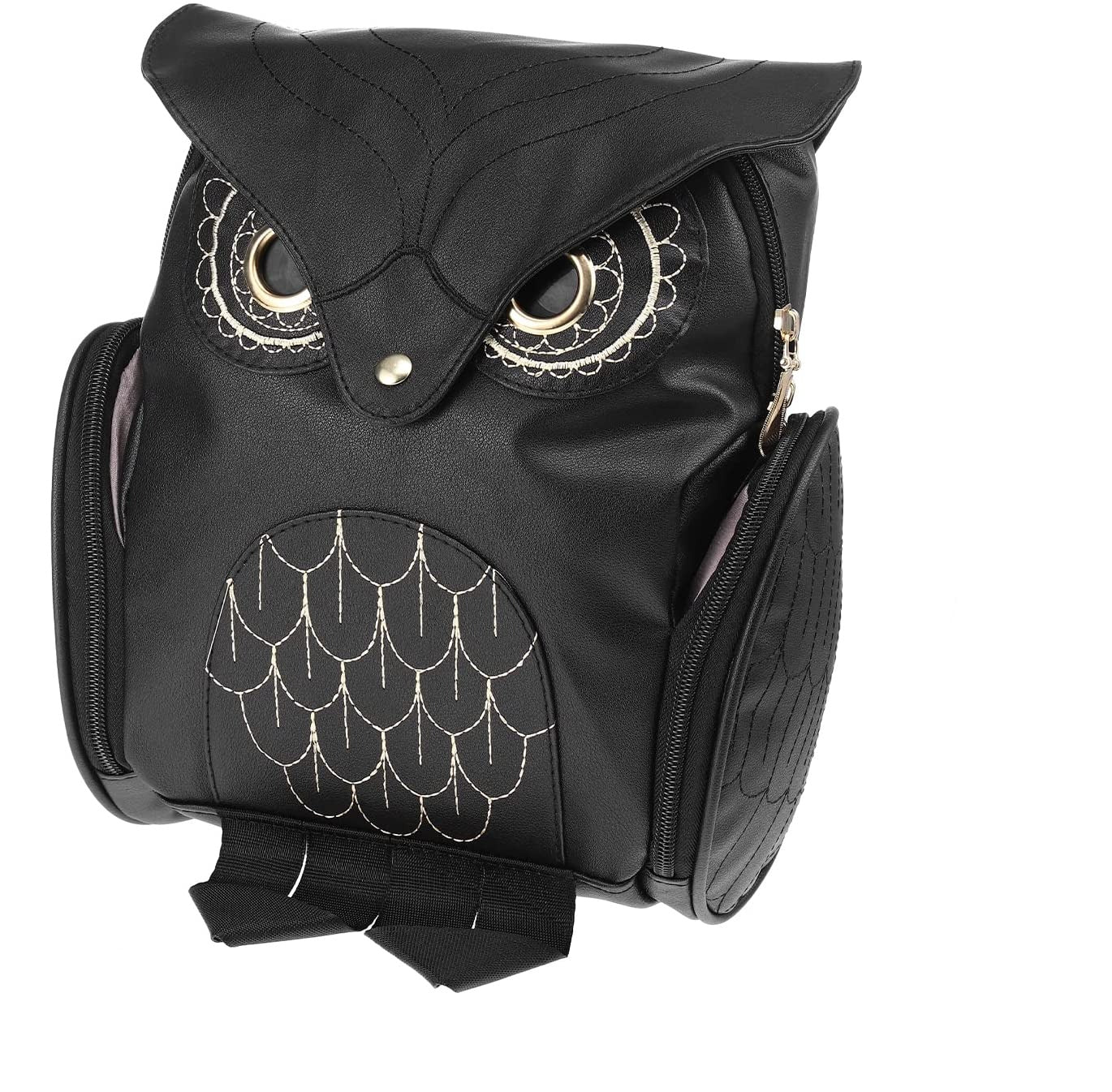 Fashionable Owl Pattern Ladies Backpack – Multiple Pockets