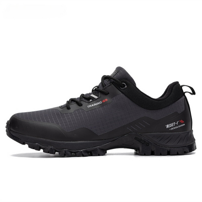Ultimate Men's Walking Shoes - TrailMax-7.5-Grey-Nora Luxe