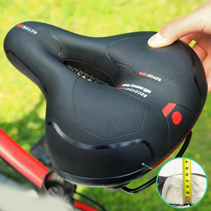 Ultra-comfortable Bike Saddle - CloudRide Pro-Red-1 Piece-Nora Luxe