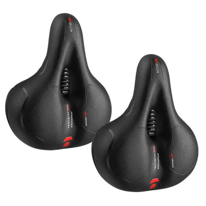 Ultra-comfortable Bike Saddle - CloudRide Pro-Red-2 Pieces-Nora Luxe