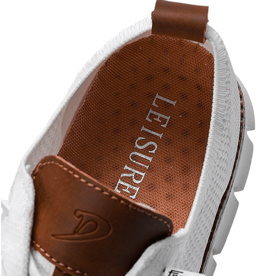 Ultra-Comfortable Men's Shoes – Elias-Olive-7.5-The Livary