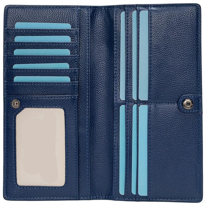 Slim Protective Leather Credit Card Wallet - Pexav