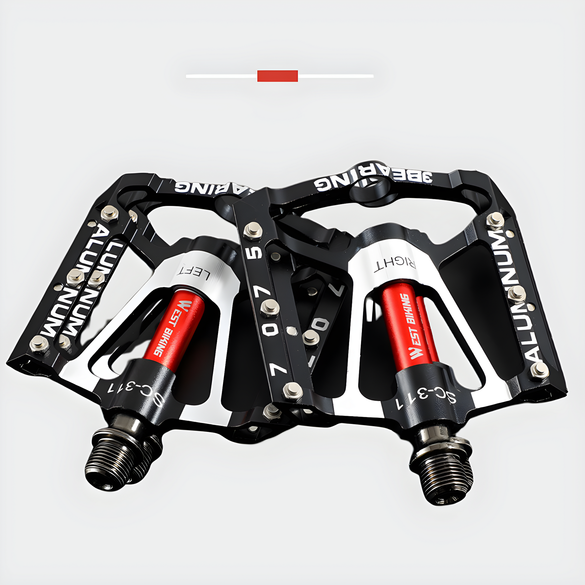 Lightweight Grip Bike Pedals - TrailPro - Pexav