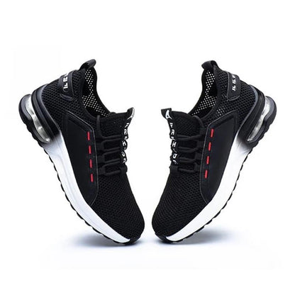 Ultralight Safety Shoes with Steel Toe - SteelFlex One-Black-4.5-Nora Luxe
