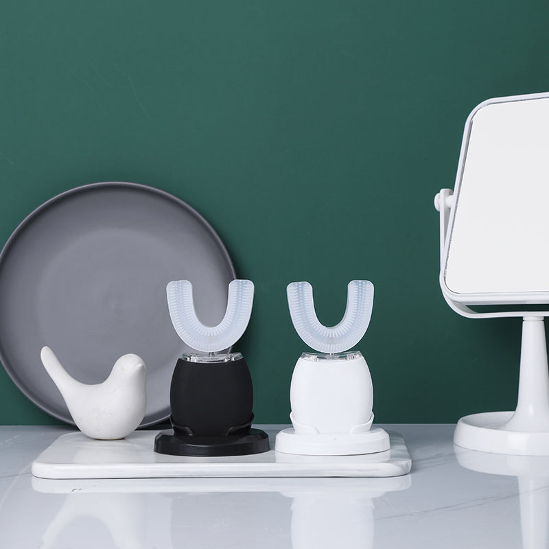 Ultrasonic 360° Toothbrush - SonicClean-Black-Nora Luxe