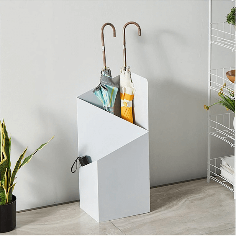 Umbrella stand with drip tray – Strömma-Red-The Livary