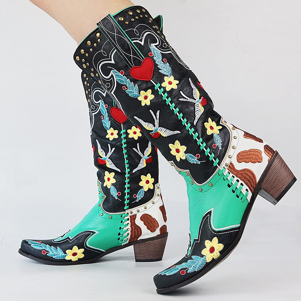Unique Ladies Cowboy Boots - Carmen-4.0-Nora Luxe
