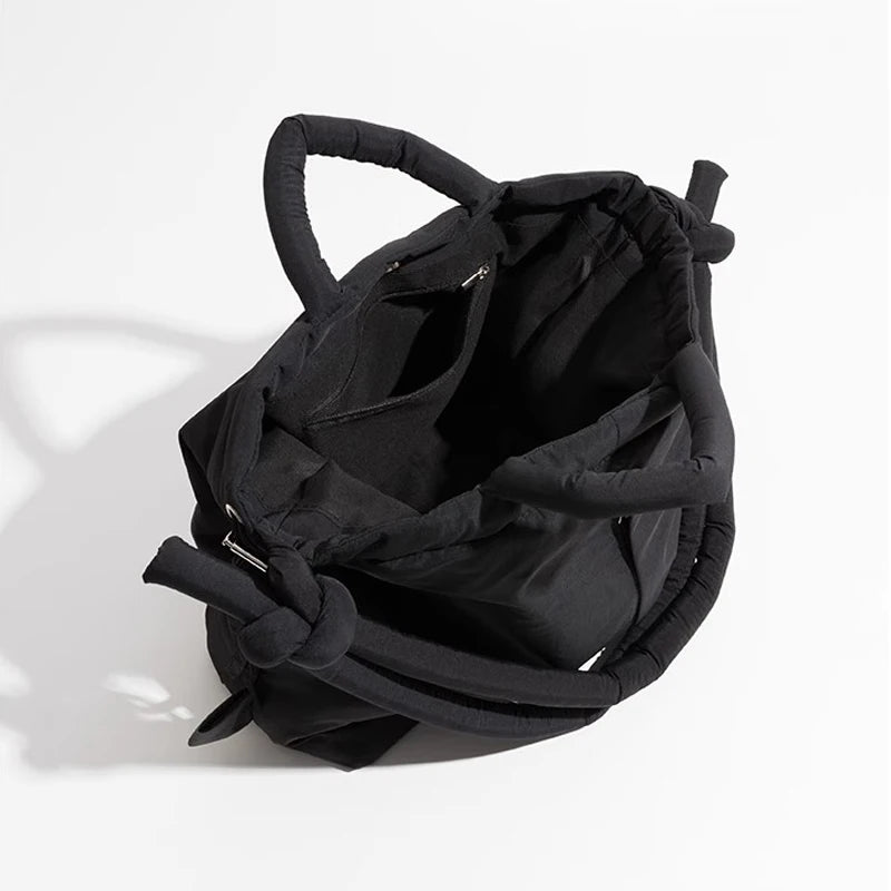 Stylish Puffer Tote Bag with Extra Space - Pexav