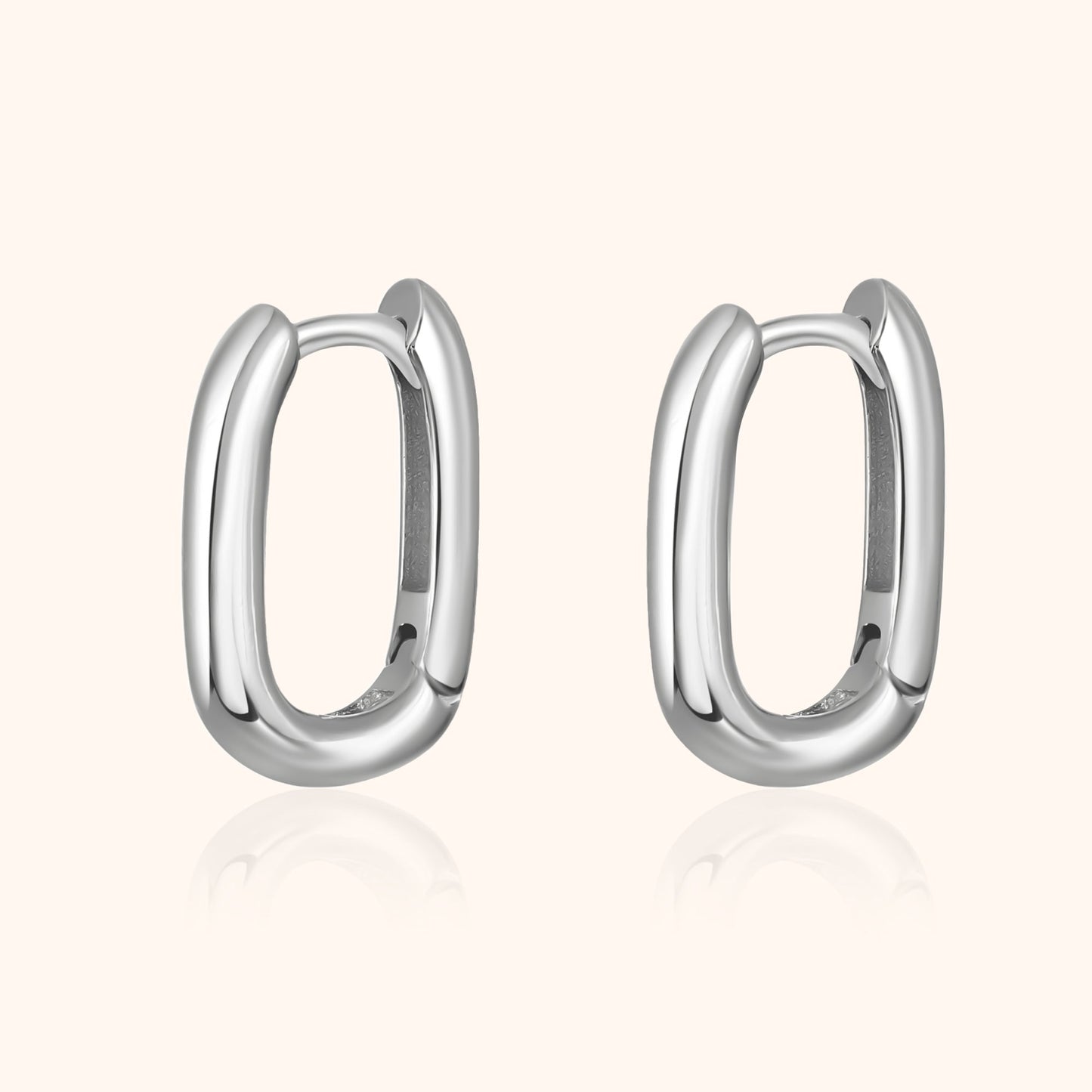 Unique Switch Earrings - Isa-Silver-Nora Luxe