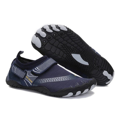 Unisex Barefoot Water Shoes – TrailFlex-Blue-5-The Livary