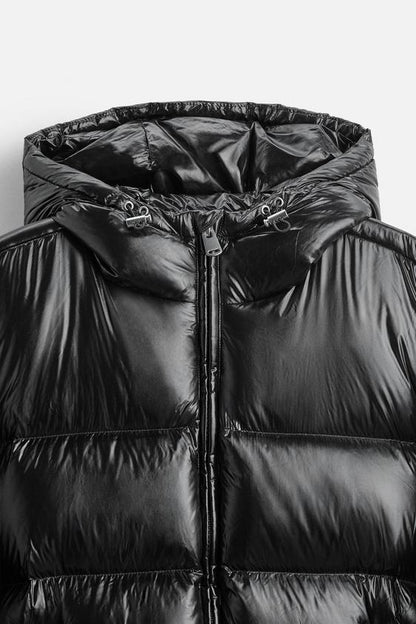 Unisex Down Jacket - Aspen-Black-S-The Livary