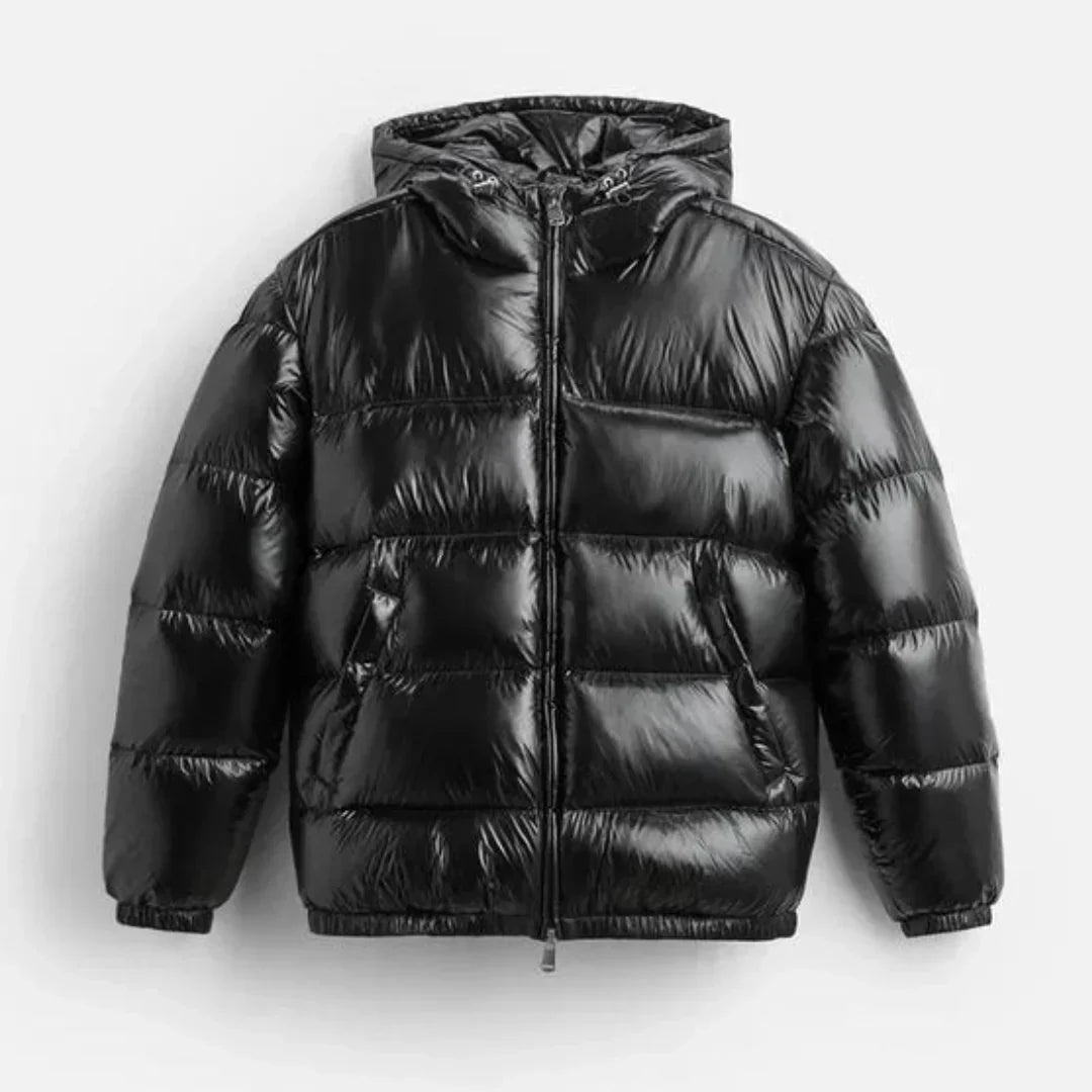 Unisex Down Jacket - Aspen-Black-S-The Livary