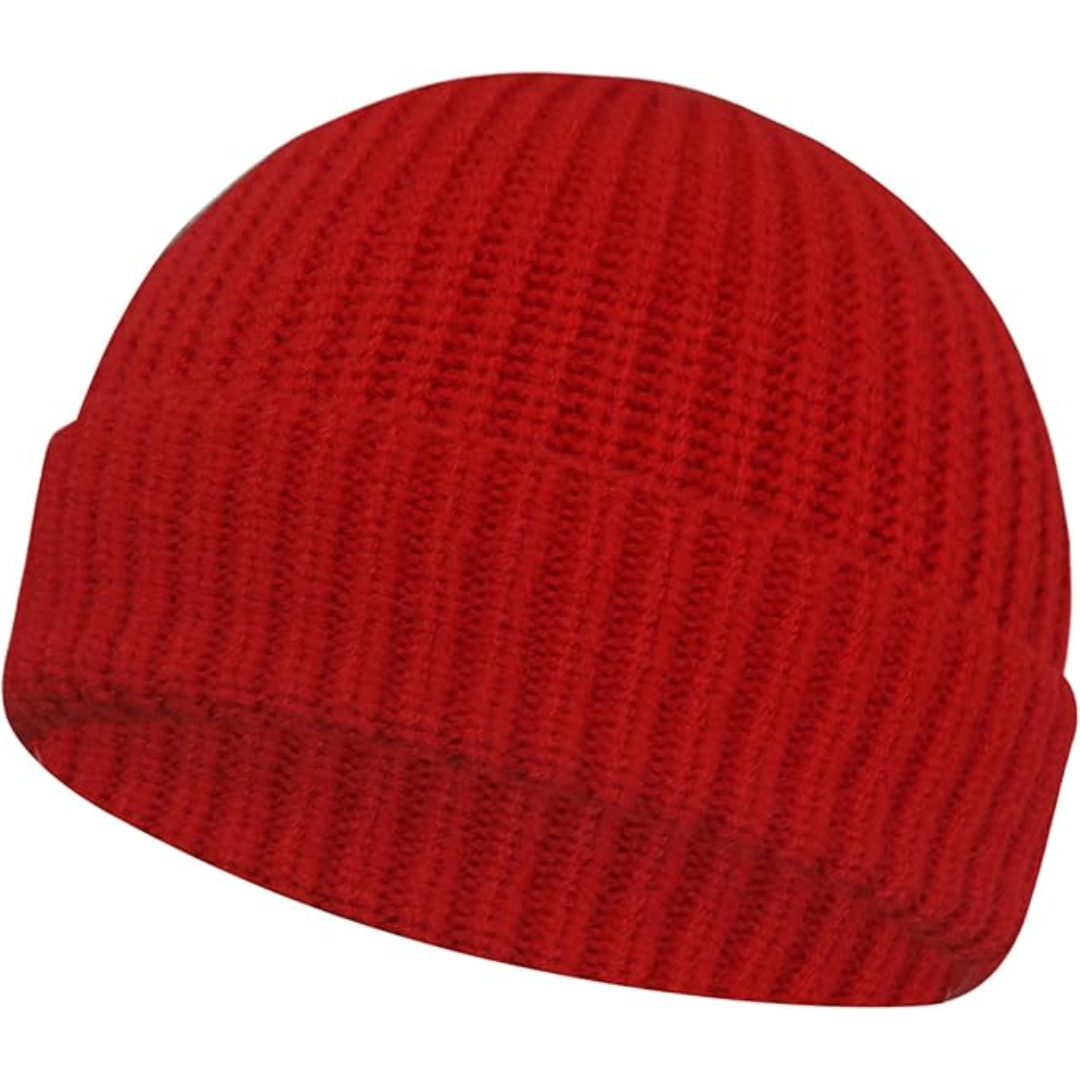 Unisex Knitted Hat with Low Turn-Up – Robin-Red-Nora Luxe