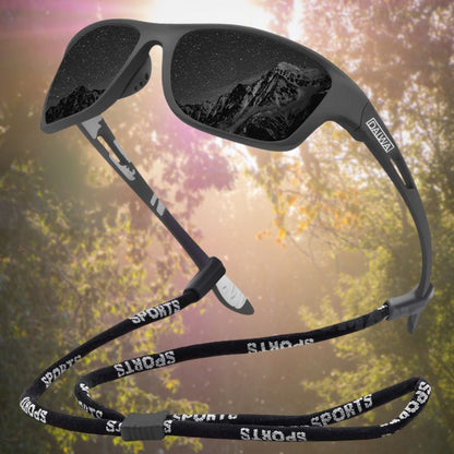 Unisex Outdoor Sunglasses - SolarGuard-Black-Nora Luxe