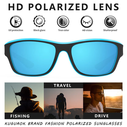 Unisex Outdoor Sunglasses - SolarGuard-Red-Nora Luxe