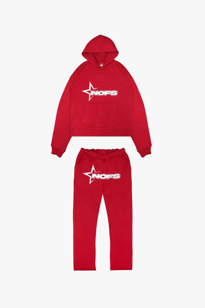Comfortable Sports Hooded Tracksuit Set - Pexav
